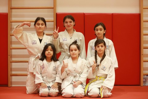 Cüdoçuların kəmər dərəcələri imtahanı - FOTO