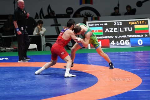 European OG Qualifier 2024 wrestling: 5 Azerbaijani wrestlers in the semi-finals - PHOTO - UPDATED