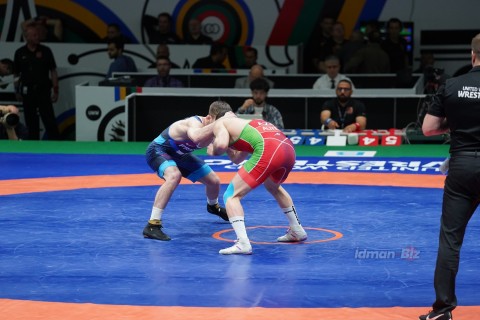European OG Qualifier 2024 wrestling: Victory from 3 Azerbaijani wrestler - PHOTO