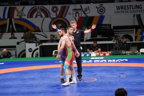 European OG Qualifier 2024 wrestling: Victory from 3 Azerbaijani wrestler - PHOTO