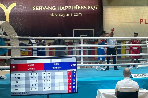 European Boxing Championship: Azerbaijani boxer is in the quarter-finals