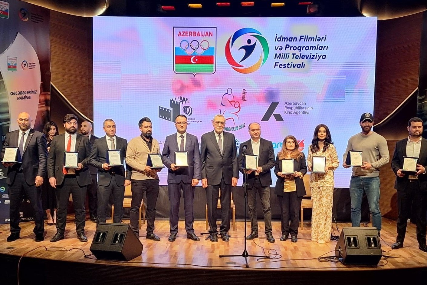 II İdman Filmləri və Proqramları Milli Televiziya Festivalının qalibləri mükafatlandırılıb - FOTO