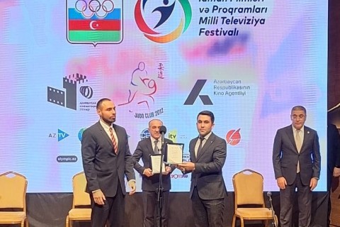 II İdman Filmləri və Proqramları Milli Televiziya Festivalının qalibləri mükafatlandırılıb - FOTO
