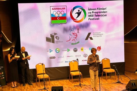 II İdman Filmləri və Proqramları Milli Televiziya Festivalının qalibləri mükafatlandırılıb - FOTO