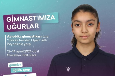 Aerobika gimnastları “Slovak Aerobic Open”də