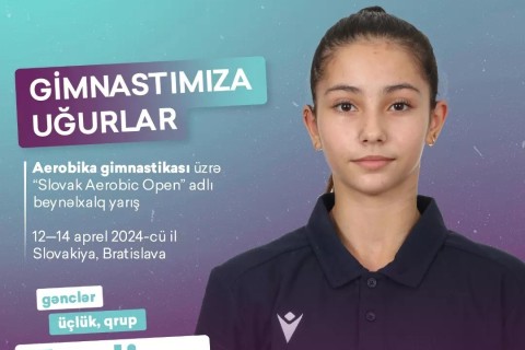Aerobika gimnastları “Slovak Aerobic Open”də