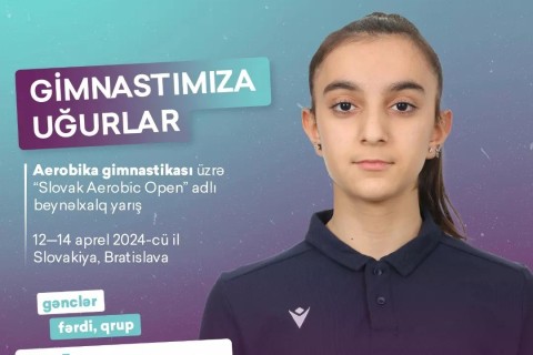 Aerobika gimnastları “Slovak Aerobic Open”də