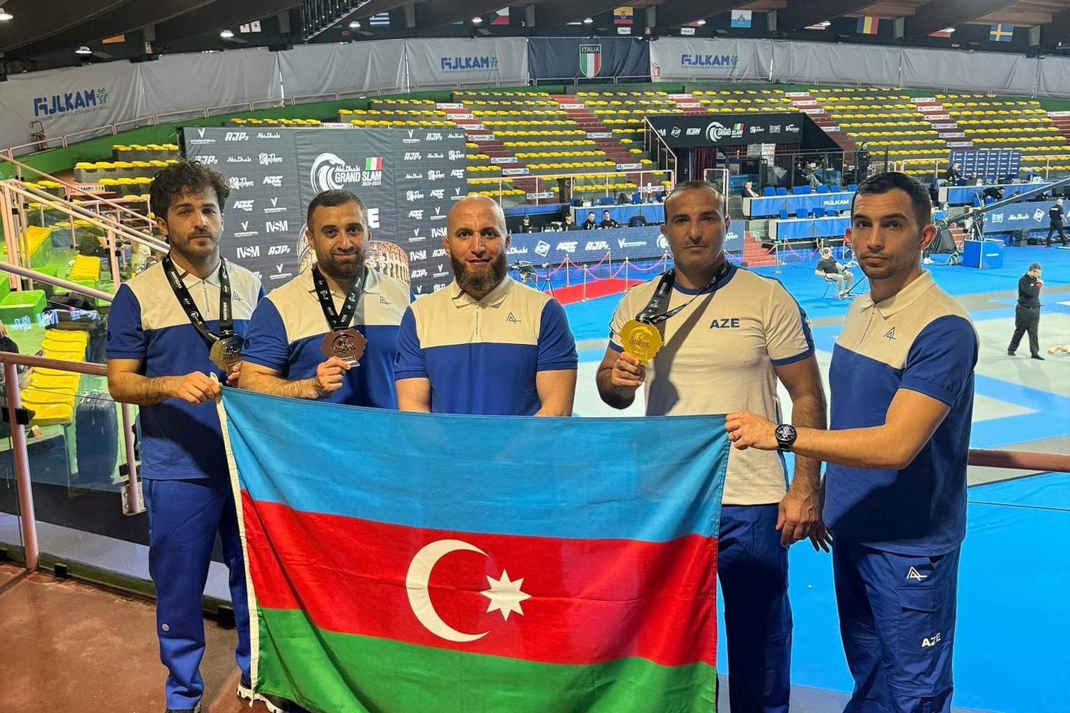 “Grand Slam Rome”dan 3 medalla