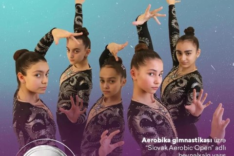 "Серебряная" Братислава мастеров аэробики