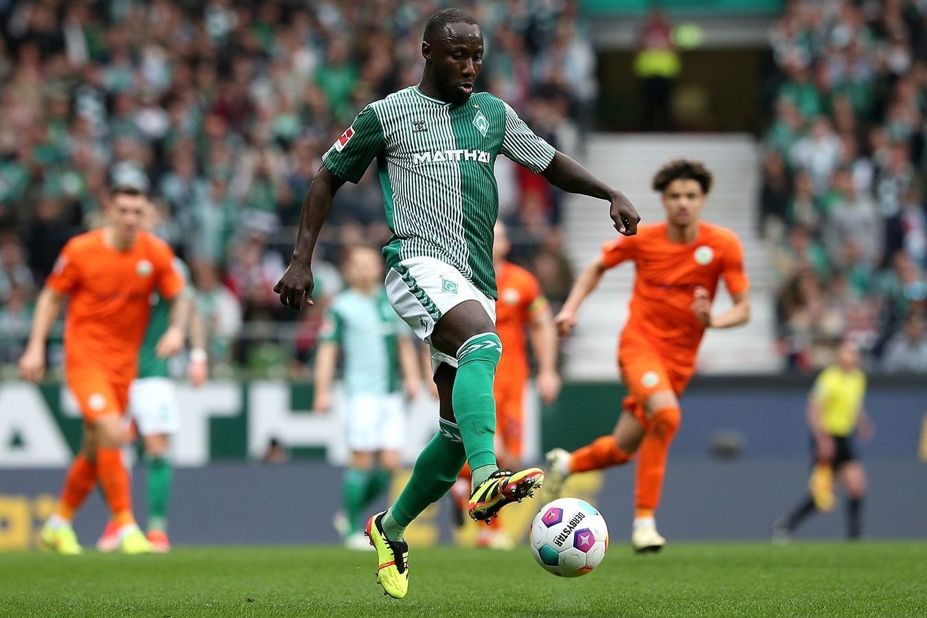 Keita was kicked out of the main team