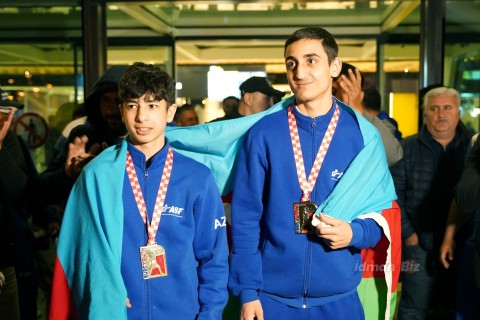 Azerbaijan’s European champions have returned to their homeland – PHOTO - VIDEO