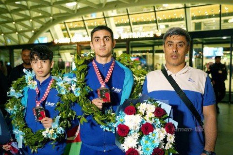 Azerbaijan’s European champions have returned to their homeland – PHOTO - VIDEO