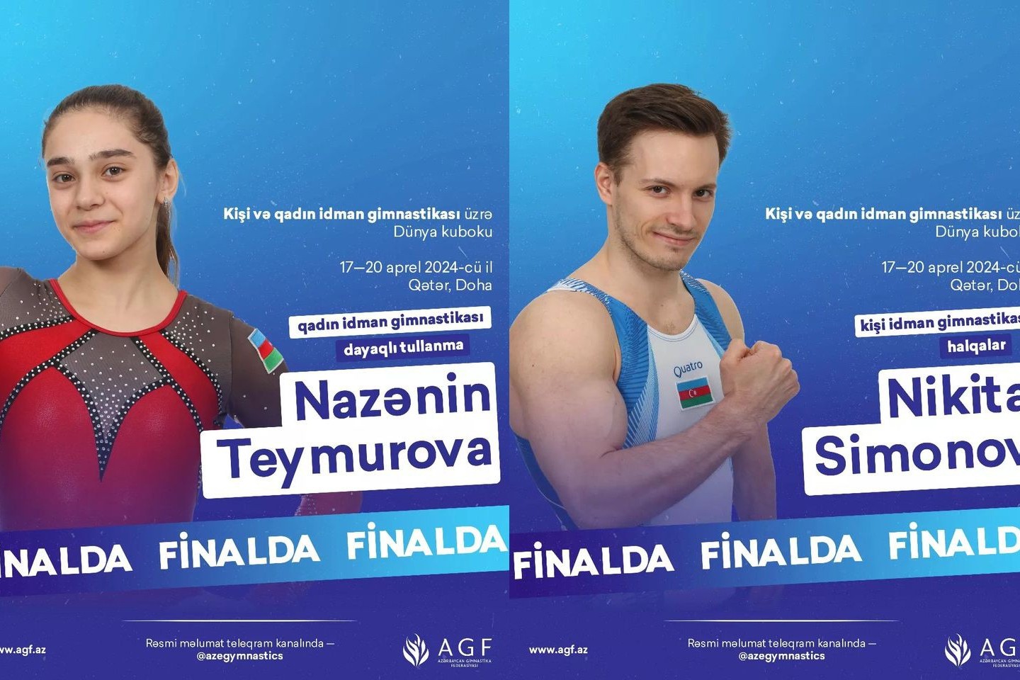 World cup: Azerbaijan’s 2 gymnasts in the final stage