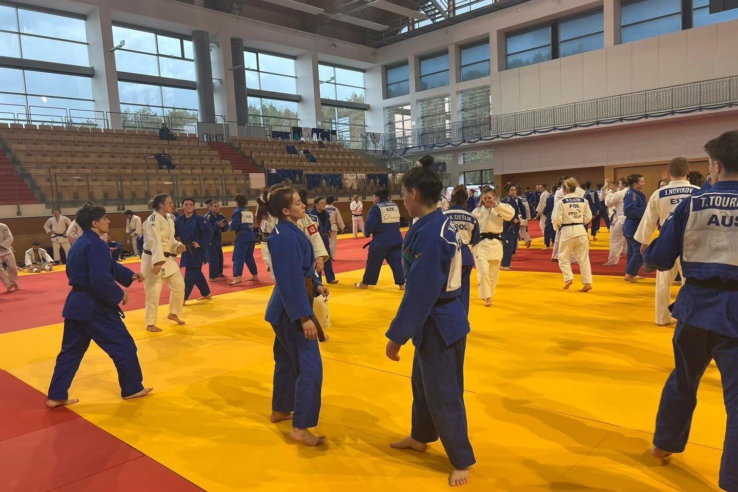 Azerbaijani judokas finishes their training in Poland - PHOTO