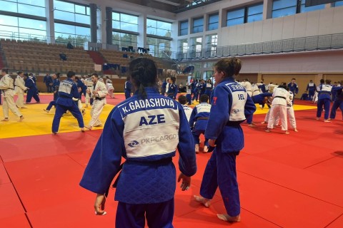 Azerbaijani judokas finishes their training in Poland - PHOTO