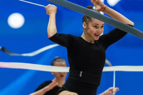 Подиумные тренировки перед стартом Кубка мира в Баку - ФОТО