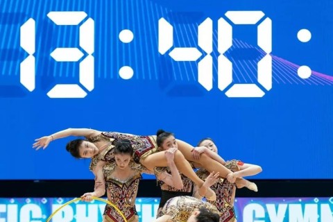 Подиумные тренировки перед стартом Кубка мира в Баку - ФОТО