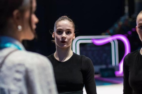 Подиумные тренировки перед стартом Кубка мира в Баку - ФОТО