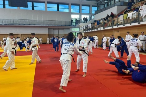 Azerbaijani judokas finishes their training in Poland - PHOTO