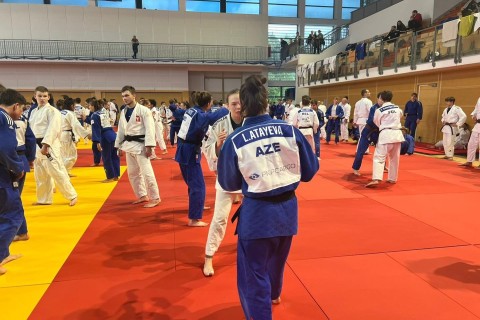 Azerbaijani judokas finishes their training in Poland - PHOTO