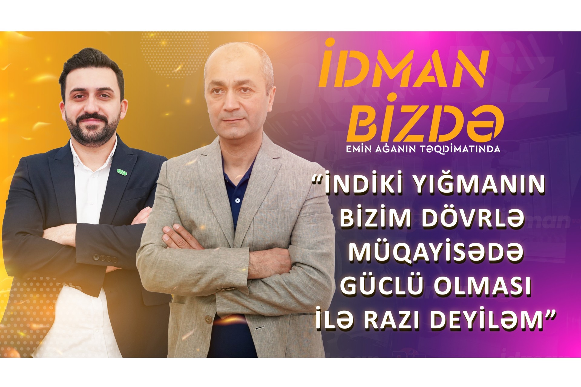 Mahmud Gurbanov: "If you can't work in Azerbaijan, you should go abroad" - PHOTO - VIDEO
