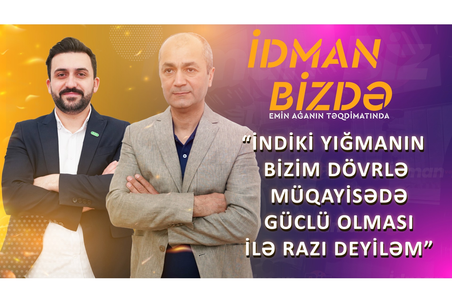 Mahmud Qurbanov: “Azərbaycanda işləyə bilmirsənsə, xaricdən əlini üzməlisən” - FOTO - VİDEO