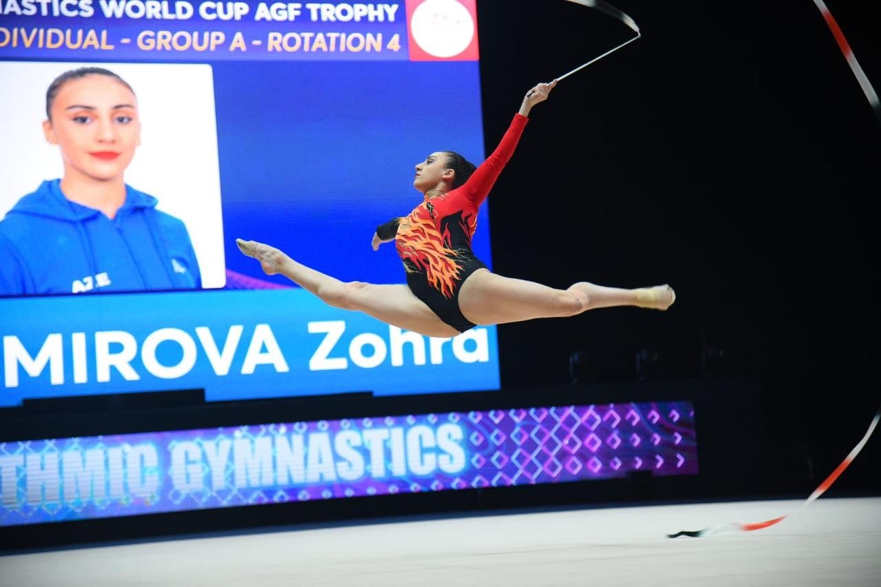 Zohra Aghamirova in the 5th place