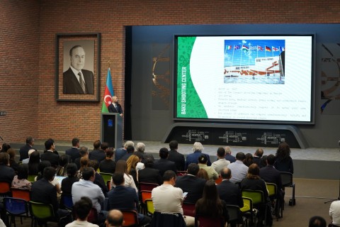 Bakının namizədliyi ilə bağlı təqdimat keçirilib - FOTO