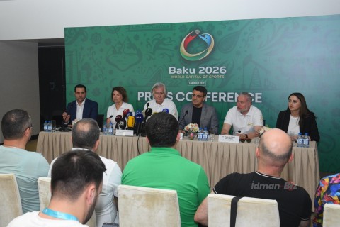 Эльнур Мамедов: "Баку номинирован на звание спортивной столицы мира" - ФОТО