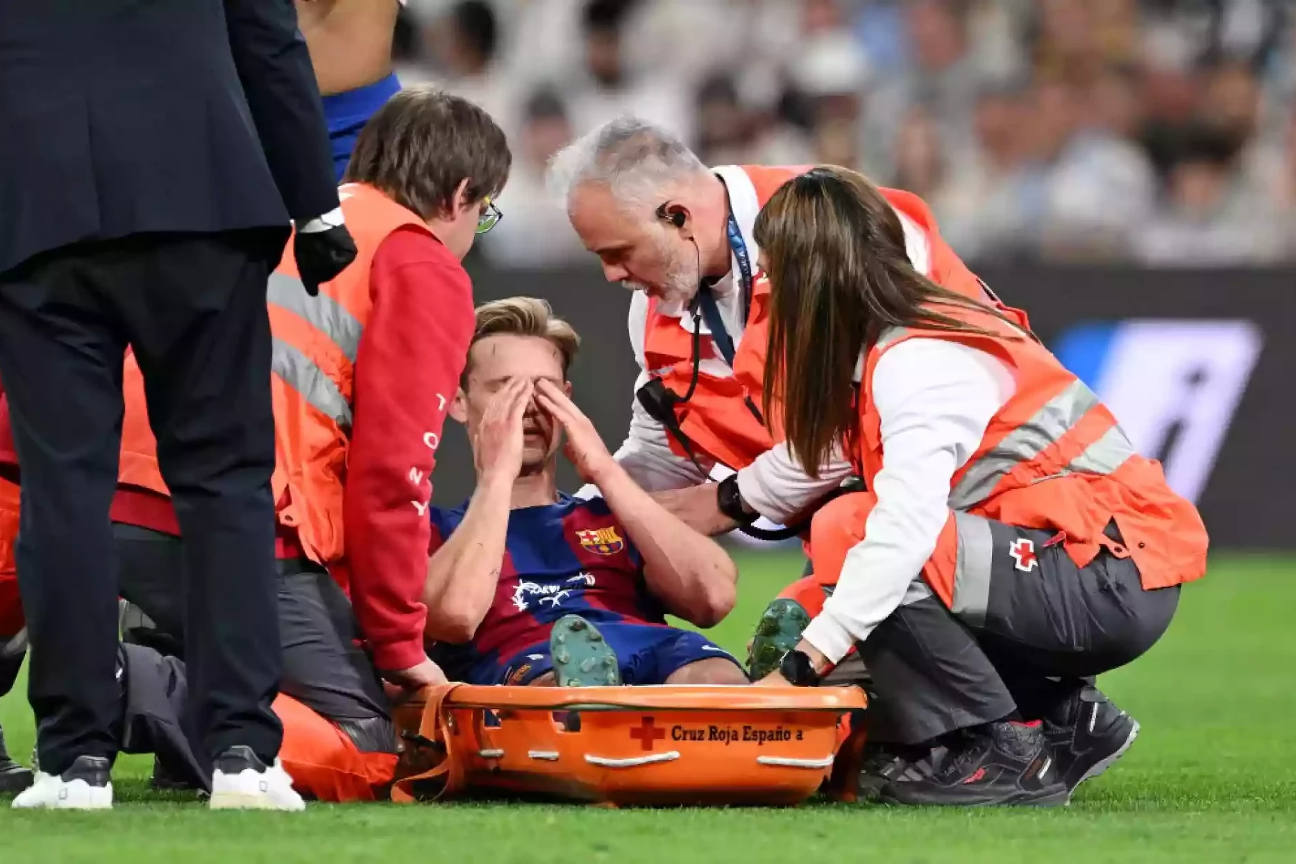 Barcelona player finished the season