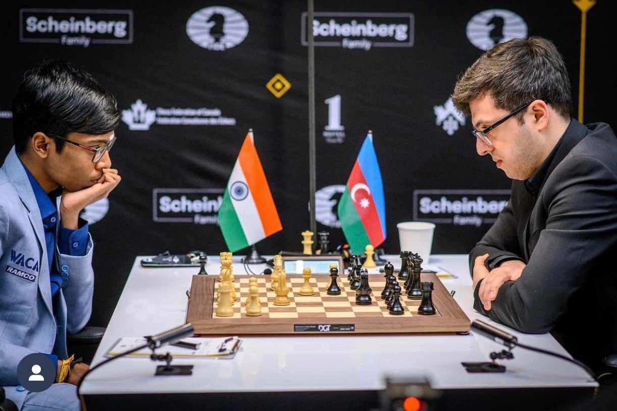 Abasov leaves Toronto defeated, Gukesh is 1st