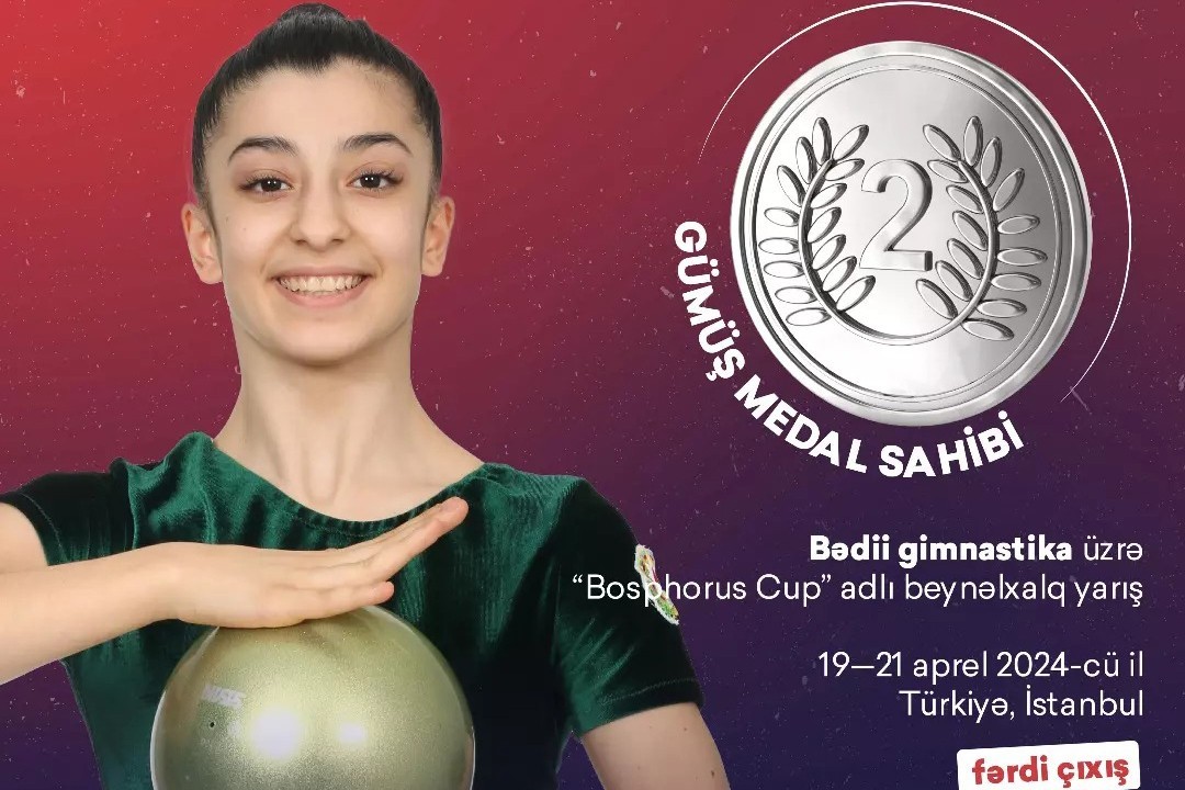 Gimnastımızdan gümüş medal