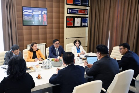 Обсуждены перспективы спортивного сотрудничества между Азербайджаном и Кыргызстаном - ФОТО