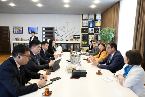 Обсуждены перспективы спортивного сотрудничества между Азербайджаном и Кыргызстаном - ФОТО