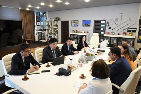 Обсуждены перспективы спортивного сотрудничества между Азербайджаном и Кыргызстаном - ФОТО