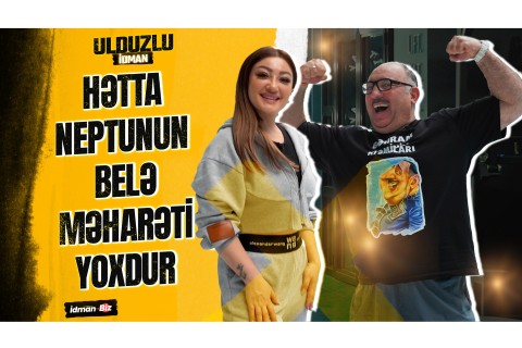 Bizim Bəhram “Ulduzlu İdman”da: Hətta Neptunun belə məharəti yoxdur - VİDEO