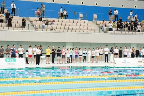Состоялась церемония открытия открытого чемпионата Азербайджана по плаванию - ФОТО - ВИДЕО