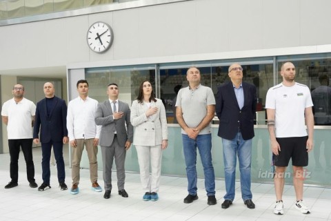 Üzgüçülük üzrə açıq Azərbaycan çempionatının açılış mərasimi olub - FOTO - VİDEO