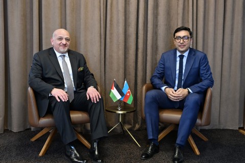 Фарид Гаибов встретился с послом Иордании - ФОТО
