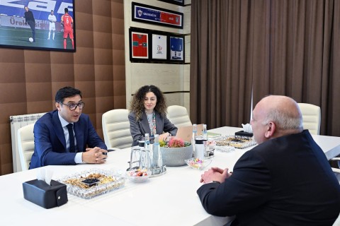 Фарид Гаибов встретился с послом Иордании - ФОТО