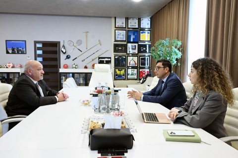 Farid Gayibov met with the Jordanian ambassador - PHOTO