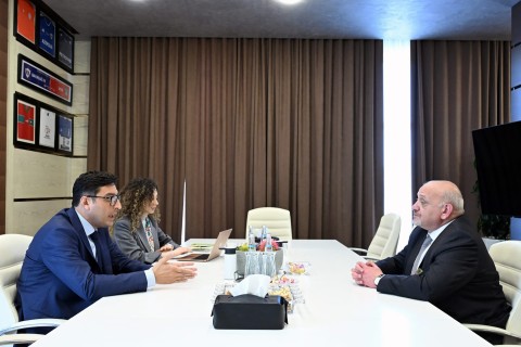 Farid Gayibov met with the Jordanian ambassador - PHOTO