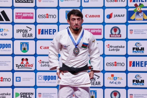 Как Агаев выиграл серебро ЕВРО - ФОТОРЕПОРТАЖ