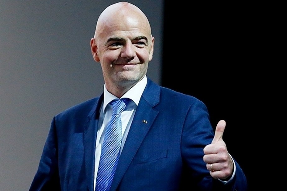 Congratulations from Infantino to Qarabag