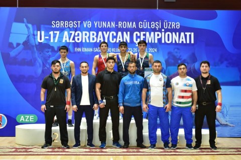 Güləşçilərin Azərbaycan çempionatı yekunlaşıb - FOTO