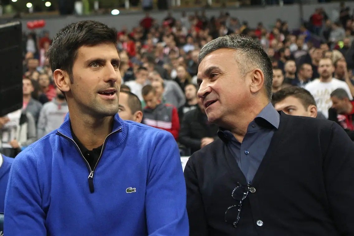 Novak Djokovic’s father rushed to hospital