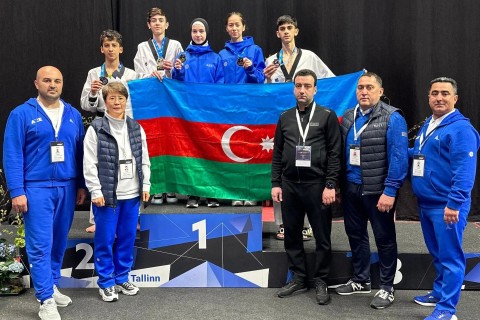 Presidents Cup Europe G2: Azerbaijani taekwondo fighters claims 12 medals – PHOTO