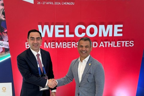 Azerbaijani members at the BWF Annual General Meeting 2024 – PHOTO