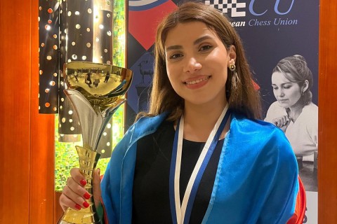 Ulviyya Fataliyeva received the trophy, special award for two Azerbaijani players - PHOTO