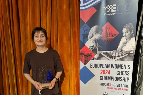 Ulviyya Fataliyeva received the trophy, special award for two Azerbaijani players - PHOTO